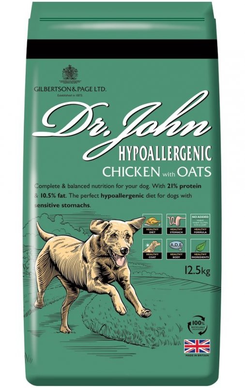 Dr John Dr John Hypoallergenic Chicken with Oats - 15kg