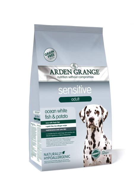 Arden Grange Arden Grange Adult Sensitive Ocean White Fish & Potato - 12kg