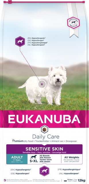 Eukanuba Eukanuba Daily Care Sensitive Skin - 12kg