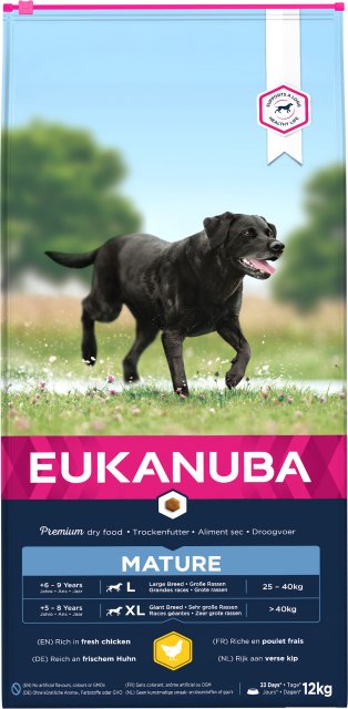 Eukanuba Eukanuba Mature Large Breed Chicken - 12kg