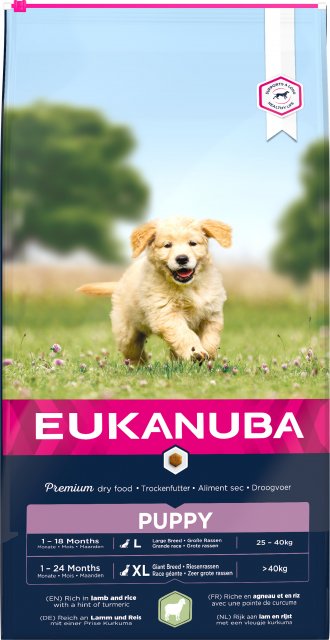 Eukanuba Eukanuba Puppy Large Breed Lamb & Rice - 12kg