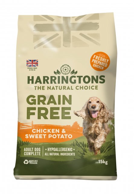 Harringtons Harringtons Adult Grain Free Chicken & Sweet Potato - 15kg