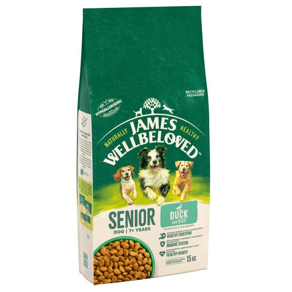 James Wellbeloved James Wellbeloved Senior Duck & Rice - 15kg