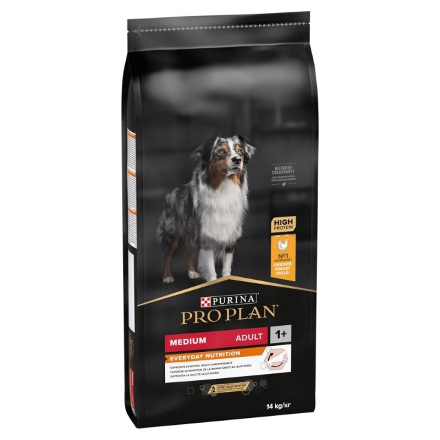 Purina Pro Plan Adult Medium Everyday Nutrition with Chicken - 14kg