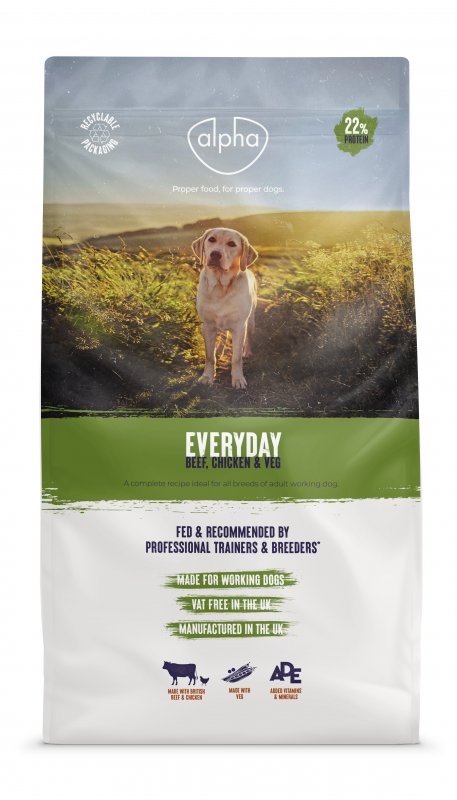 Alpha Alpha Adult Everyday Beef, Chicken & Veg - 10kg