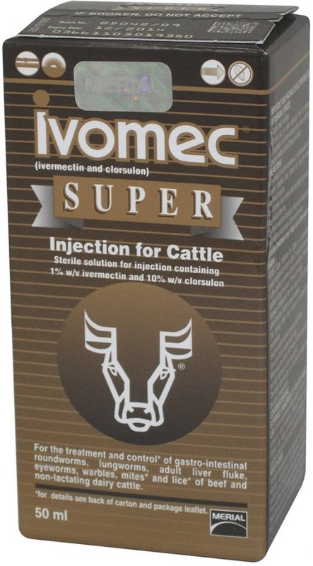 Boehringer Ingelheim Ivomec Super Injection 200ml - Short Dated