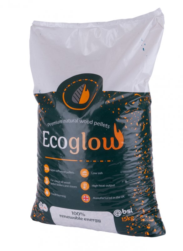 Snowflake Snowflake Ecoglow Wood Fuel Pellets - 15kg