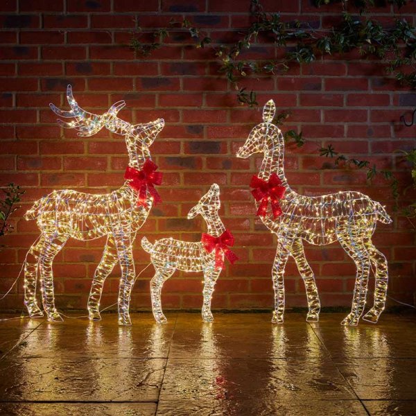 Smart Garden Products TK Opalight Deer Family