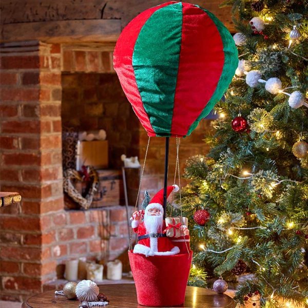 Smart Garden Products TK Santa's Hot Air Balloon