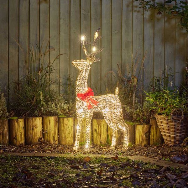 Smart Garden Products TK Glitter Twist Reindeer - 80cm