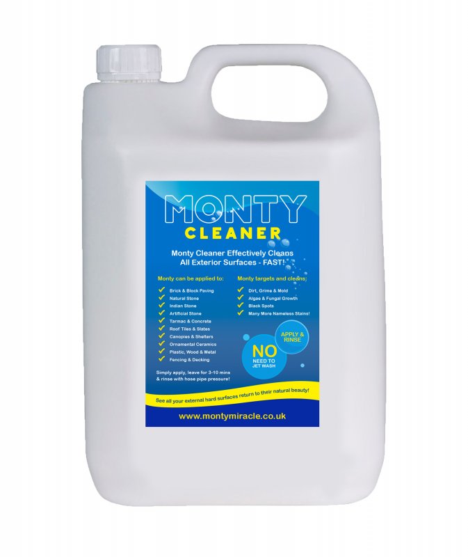 Monty Miracle Monty Miracle Fast Patio Cleaner - 5L