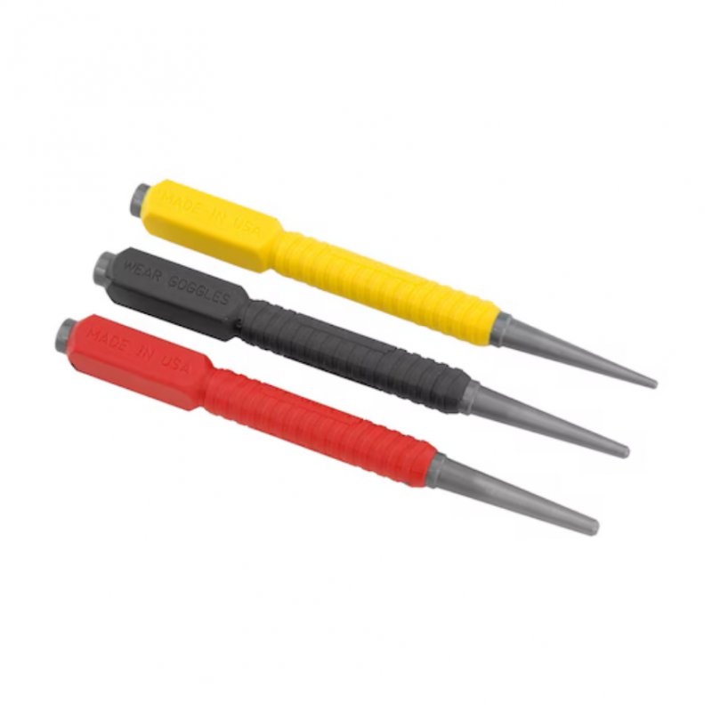 Stanley Tools Stanley Dynagrip Nail Punch - 3pk