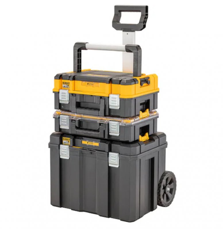 DEWALT DeWalt TSTAK IP54 Mobile Box Bundle