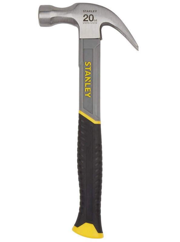 Stanley Tools Stanley 560g Fibreglass Claw Hammer