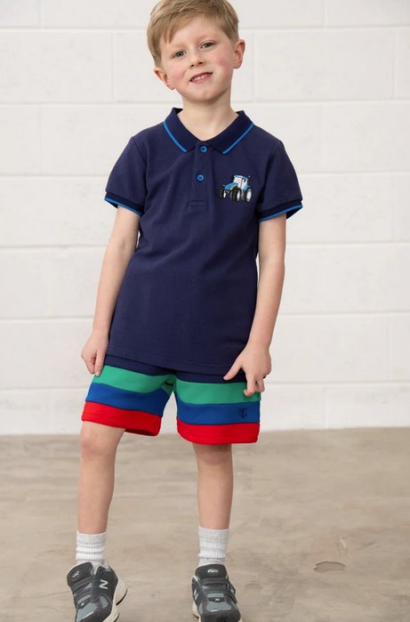 Lighthouse Lighthouse Pier Boys' Short Sleeve Polo Shirt