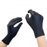 SafeHealth SafeHealth 6.0g Heavy Duty Nitrile Black Gloves - 100pk