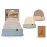 Bartleby Contrast Trim Sherpa Lined Waterproof Hat