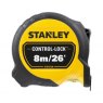 Stanley Tools Stanley Control Lock 8m/26' (25mm wide) Tape Measure