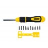 Stanley Tools Stanley Multi-bit Ratchet Screwdriver w/10 Bits