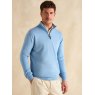 Joules Joules Men's Hillside Blue Quarter Zip Jumper